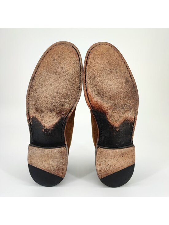 Frye Derby Men’s 10 D US Shoes Suede Brown Blucher 3484602 CHT main image 4